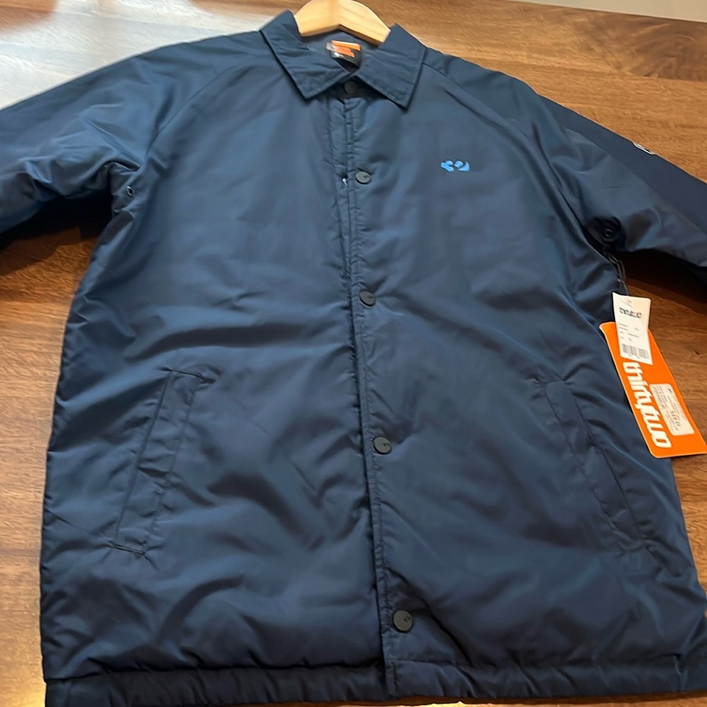 Thirtytwo Explorer Jacket Navy Blue size Medium NWT